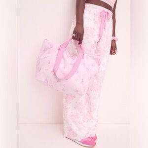 PINK x LoveShackFancy Tote Bag Beaux Icons